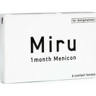 MIRU For Astigmatism Μηνιαίοι Φακοί Επαφής ΣΙΛΙΚΟΝΗΣ ΥΔΡΟΓΕΛΗΣ (6 ΦΑΚΟΙ) 